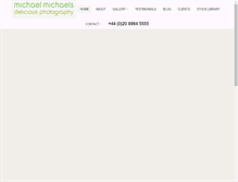 Tablet Screenshot of michaelmichaels.com